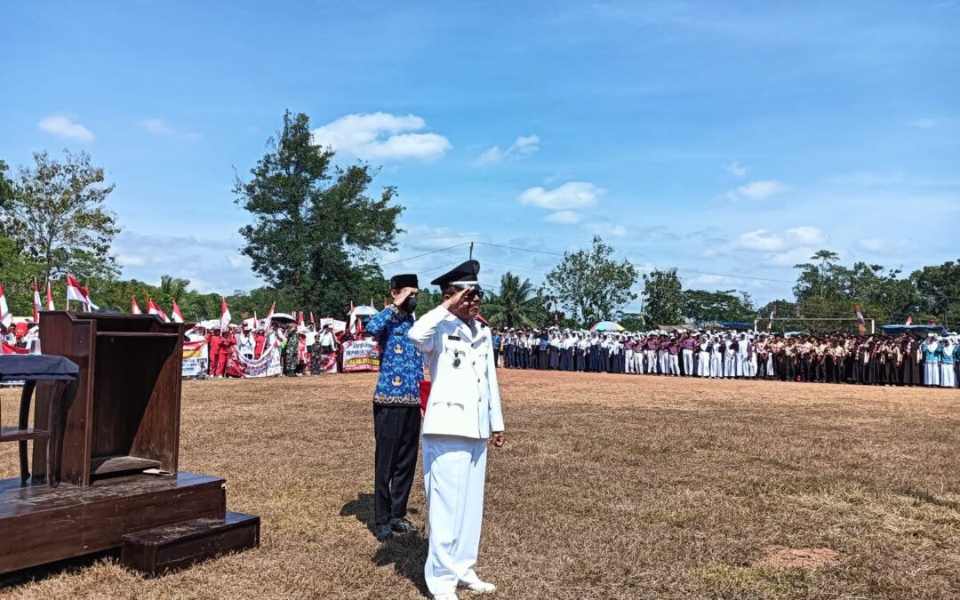 Desa Tayem Gelar Upacara Memperingati Hari Kemerdekaan Republik Indonesia Ke-79